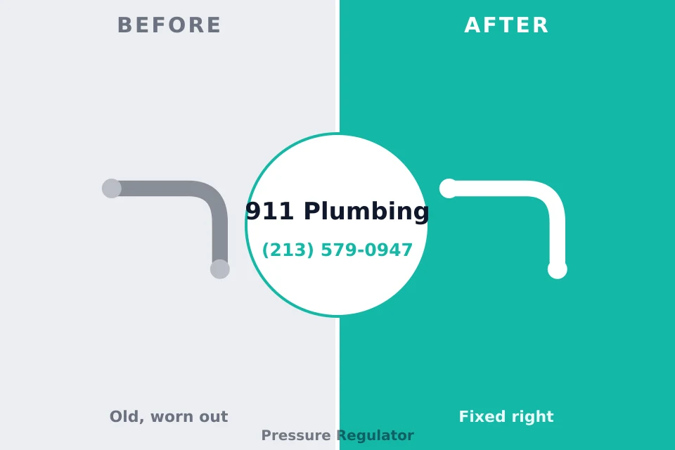 Before and after: plumbing repair St. David, AZ